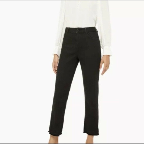 kate spade Denim - Kate Spade Broome St. Straight Leg Raw Hem Jeans